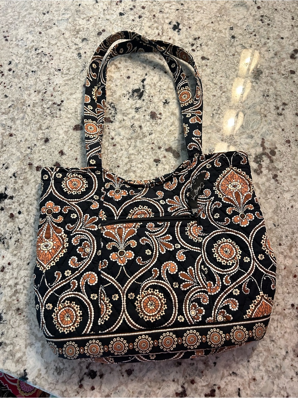 Vera Bradley Tote Hannah in cafe latte